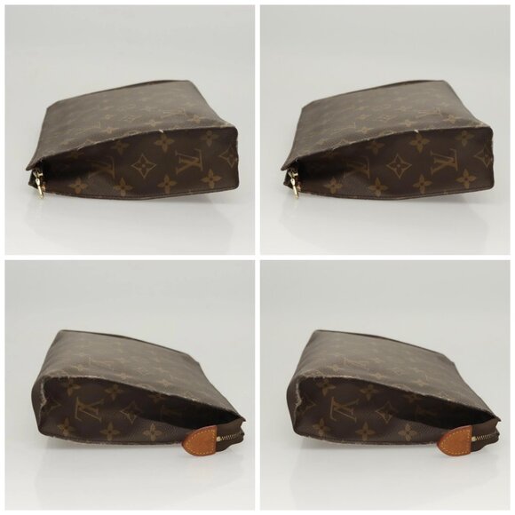 LOUIS VUITTON Monogram Poche Toilette 26 Pouch M47542 LV Auth 124470 - Picture 16 of 16
